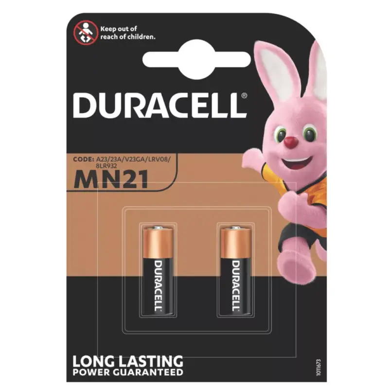 Szuper ajánlat Duracell MN21 10PP040031 alkáli elem, 12 V feszültség, 2db/bliszter