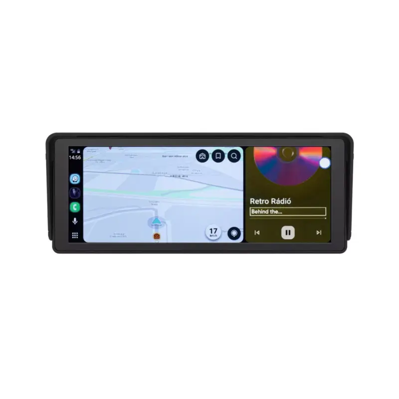 Legkelendőbb SAL CARPLAY10 multimédia központ, 10” IPS LCD érintőképernyő, CarPlay, Android Auto, USB/microSD csatlakozás, Bluetooth, WiFi, beépített hangszóró, FM modulátor, tolatókamera bemenet