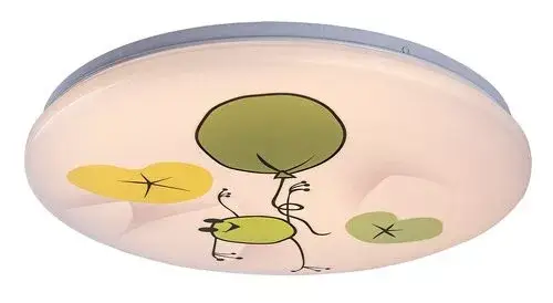 Rábalux 71069 Froggo Beltéri lámpa, Gyereklámpa, fehér-többszínű LED 24, IP20 Kihagyhatatlan ajánlat