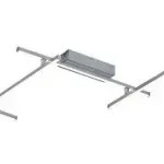 Csak ma Rábalux 71020 Negan Beltéri lámpa, Mennyezeti lámpa, ezüst-fehér LED 40, IP20