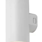 Rábalux 77162 Urfa Kültéri lámpa, Kültéri fali lámpa, fehér-fehér LED 18, IP65 Utolsó esély