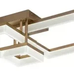 Rábalux 71384 Amilia Beltéri lámpa, Mennyezeti lámpa, arany-fehér LED 22, IP20 Expressz szállítás