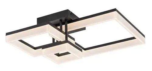 Szuper ajánlat Rábalux 71386 Amilia Beltéri lámpa, Mennyezeti lámpa, fekete-fehér LED 22, IP20