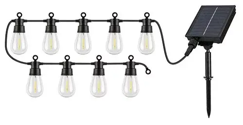 Rábalux 77165 Zirc Kültéri lámpa, Napelemes lámpa, fekete-átlátszó LED 3,6, IP44 Akciós ár