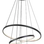 Vásárlói kedvenc Rábalux 72346 Beliza Beltéri lámpa, Függeszték, fekete-fehér LED 90, IP20