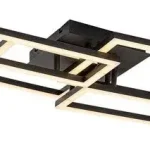 Rábalux 71389 Drusus Beltéri lámpa, Mennyezeti lámpa, fekete-fehér LED 40, IP20 Gyors szállítás