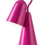 Rábalux 74224 Rabal Beltéri lámpa, Asztali lámpa, magenta-magenta E14E14 1x MAX 40, IP20 Legkelendőbb