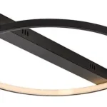 Kedvezmény Rábalux 71344 Beliza Beltéri lámpa, Mennyezeti lámpa, fekete-fehér LED 45, IP20