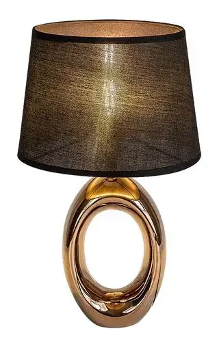 Rábalux 74063 Dalora Beltéri lámpa, Asztali lámpa, bronz-fekete E14E14 1x MAX 25, IP20 Bestseller