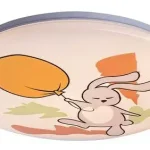 Rábalux 71409 Hopply Beltéri lámpa, Gyereklámpa, fehér-többszínű LED 24, IP20 Szuper ajánlat