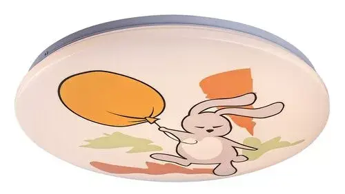 Rábalux 71409 Hopply Beltéri lámpa, Gyereklámpa, fehér-többszínű LED 24, IP20 Szuper ajánlat