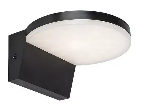 Rábalux 77117 Batida Kültéri lámpa, Kültéri fali lámpa, fekete-fehér LED 9, IP54 Kiárusítás