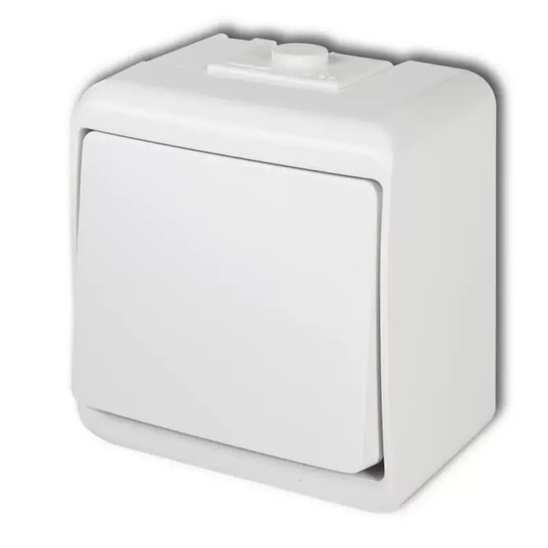 Csak ma AQUASTAR 1 PÓLUSÚ KAPCSOLÓ, IP54, FEHÉR, 22081