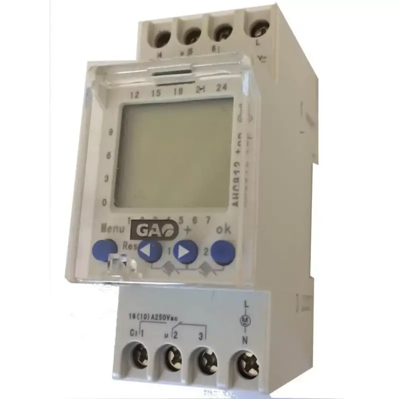 Végkiárusítás IDŐKAPCSOLÓ, DIGITÁLIS, HETI, DIN SÍNRE 2 MODULOS , 2 CSATORNÁS, 8138H