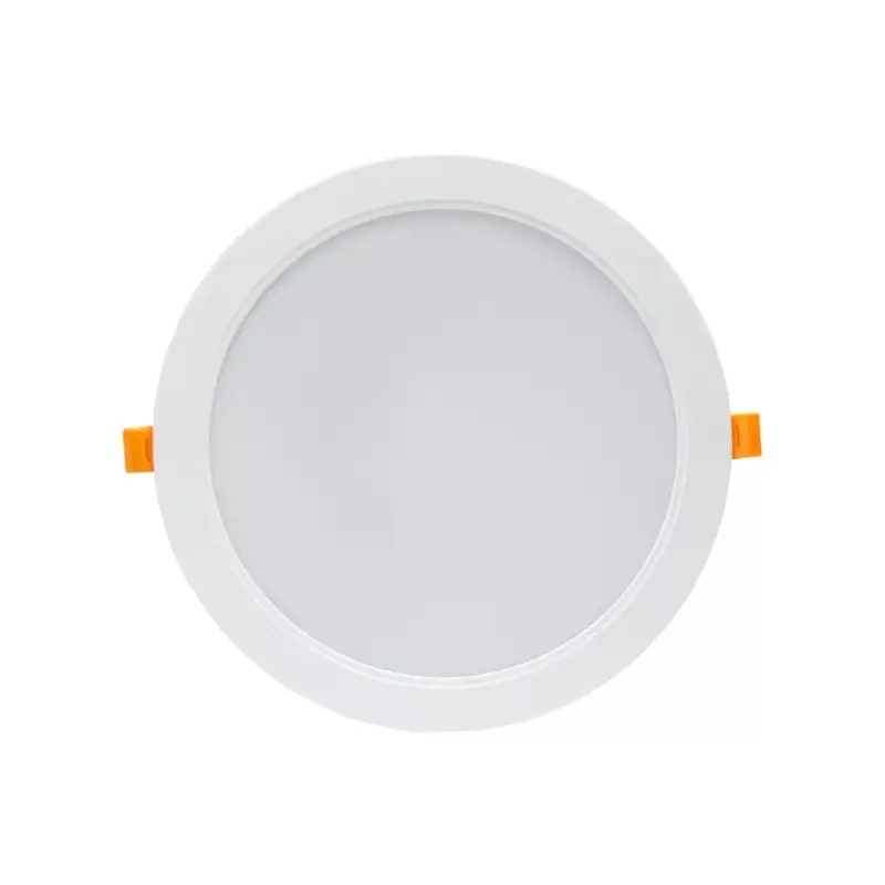 Kedvezmény DURE 3 DOWNLIGHT 24W WW 230V 110deg IP54 IK06 220x34 WHITE round integrated drive SLI043009WW_PW SpectrumLED