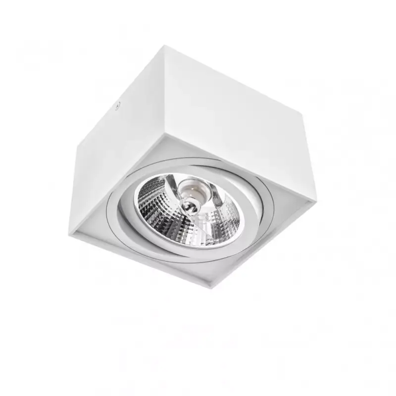 Biztonságos fizetés CHLOE AR111 GU10 IP20 négyzet fehér SLIP005038 SpectrumLED