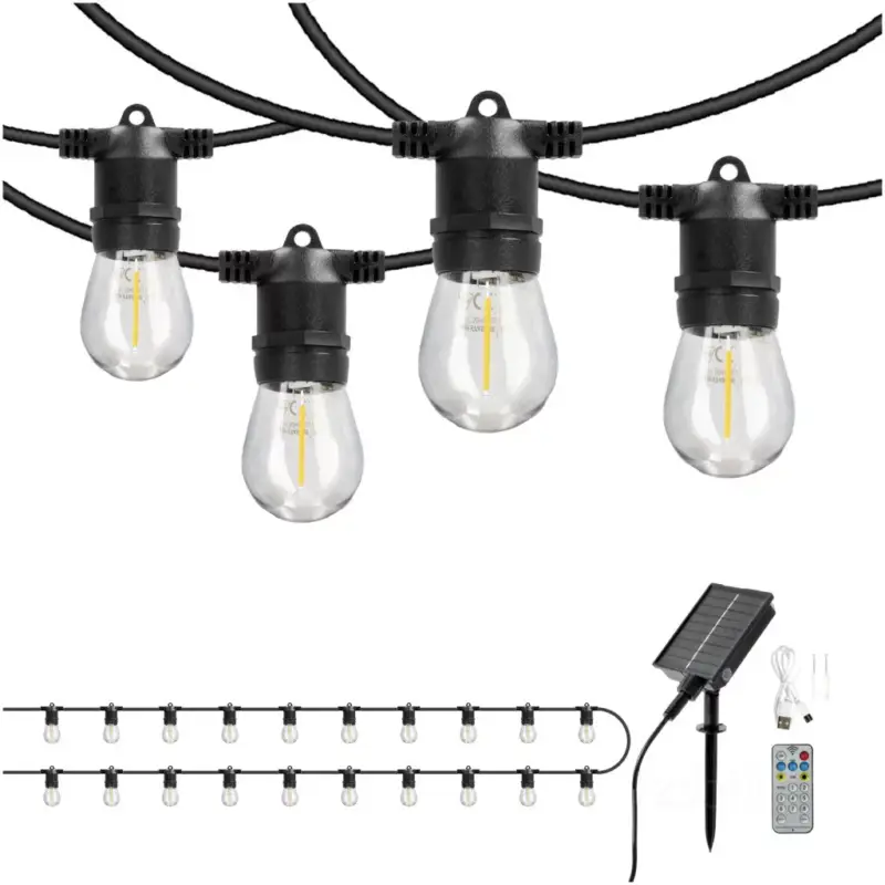 Árcsökkenés Solar garland LED STARLIGHT NEO 20m 20x0,042W E27 LED2B KOBI-004523 KOBI