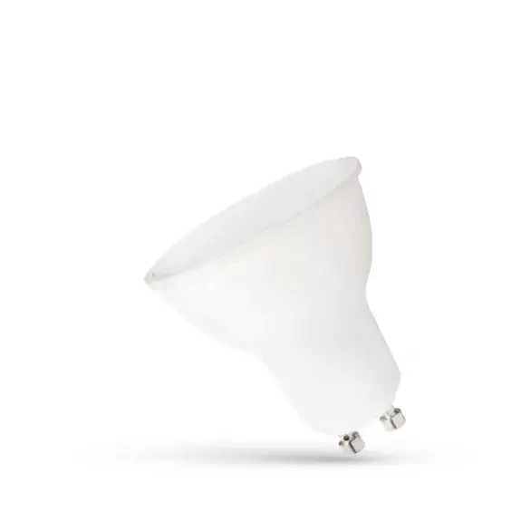 Azonnal elérhető GU10 LED-fényforrás, 6 W, szabályozható, Meleg fehér WW 3000K 420lm, WOJ14384_6W SpectrumLED