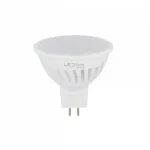 MR16 LED-fényforrás, 10/18 V AC/DC, 8.5 W, Természetes fehér, 5 év garancia NW 4000K 1020lm, LL-201941 LED line Vásárlói kedvenc