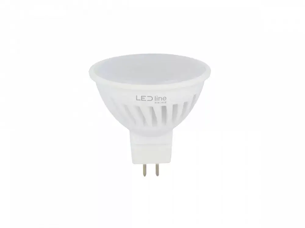 MR16 LED-fényforrás, 10/18 V AC/DC, 8.5 W, Természetes fehér, 5 év garancia NW 4000K 1020lm, LL-201941 LED line Vásárlói kedvenc