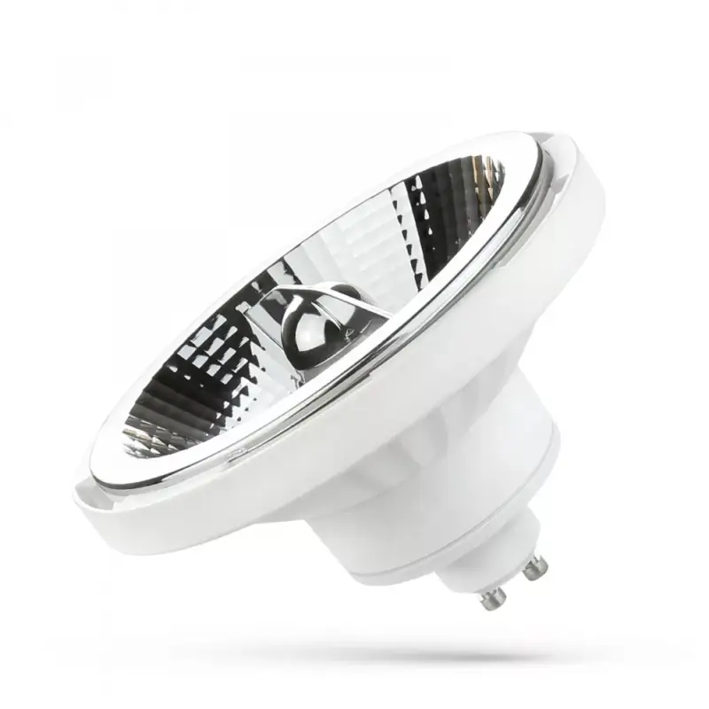 Vásárlói kedvenc AR111 GU10 LED-fényforrás, 10 W, Meleg fehér, fehér, 5 év garancia WW 3000K 800lm, WOJ14560 SpectrumLED
