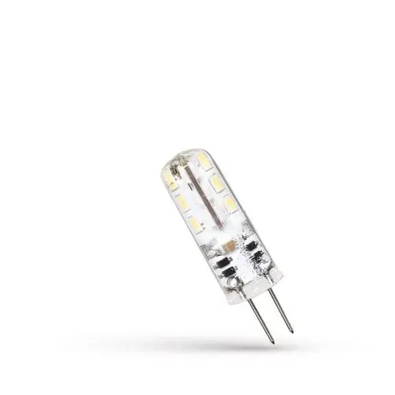 G4 LED-fényforrás 12 V, 1,5 W, Hideg fehér CW 6000K 110lm, WOJ13118 SpectrumLED Utolsó esély