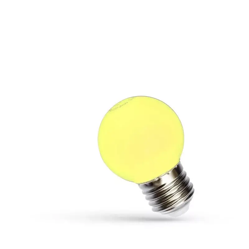 E27 LED-fényforrás, 1 W, SárgaK lm, WOJ11798 SpectrumLED Árcsökkenés