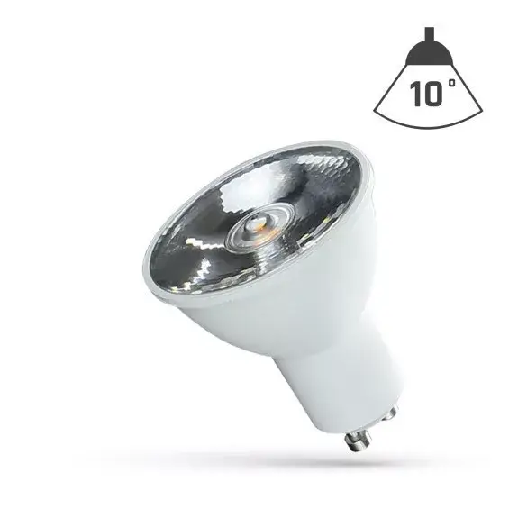 Prémium GU10 LED-fényforrás, 6 W, Természetes fehér NW 4000K 480lm, WOJ14104 SpectrumLED