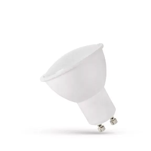 Olcsó GU10 LED-fényforrás, 4 W, Meleg fehér WW 3000K 300lm, WOJ13259 SpectrumLED
