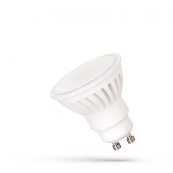 GU10 LED-fényforrás, 10 W, Hideg fehér CW K lm, WOJ14310 SpectrumLED Szuper akció