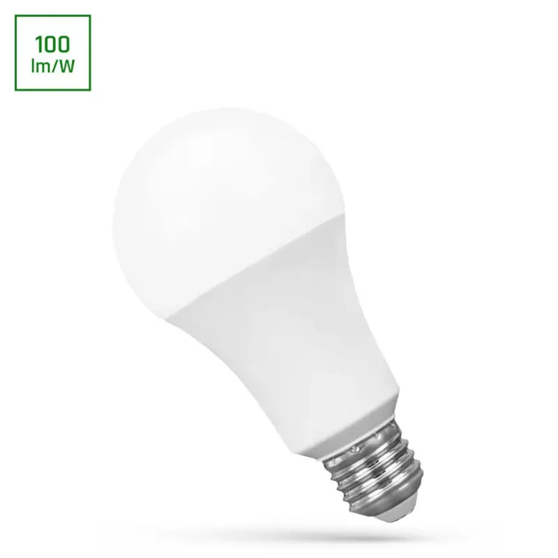 E27 LED-fényforrás, 18 W, Természetes fehér NW 4000K 1800lm, WOJ14249_A60 SpectrumLED Gyors szállítás