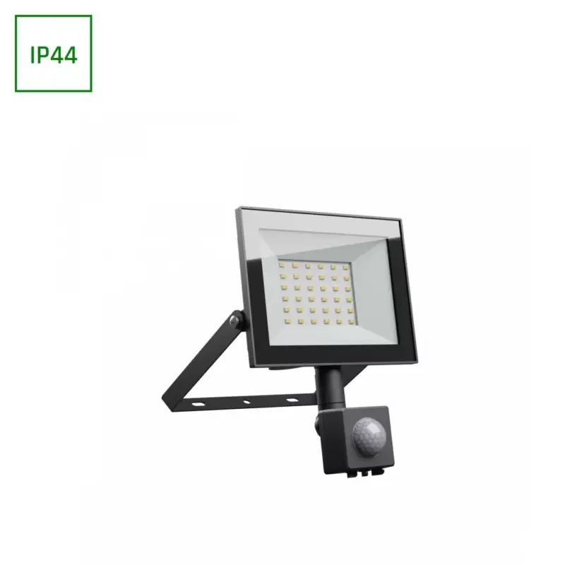NOCTIS LUX 4 mozgásérzékelős LED-reflektor, 100°, IP44, 30 W, Meleg fehér, fekete SLI029072WW_CZUJNIK_PW SpectrumLED Különleges ajánlat