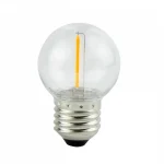 E27 LED-fényforrás, 1 W, filament, Meleg fehér WW 2700K 50lm, LL-478542 LED line Biztonságos fizetés
