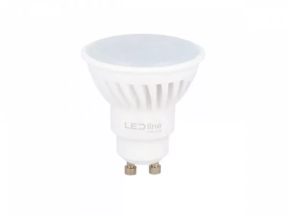 GU10 LED-fényforrás, 10 W, szabályozható, Természetes fehér, 5 év garancia NW 4000K 1250lm, LL-470225-II LED line Biztonságos vásárlás