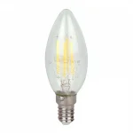 E14 LED-fényforrás, 6 W, filament, Meleg fehér WW 2700K 720lm, LL-202207 LED line Árengedmény
