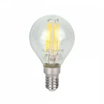 E14 LED-fényforrás, 4 W, filament, Meleg fehér WW 2700K 480lm, LL-202221 LED line Korlátozott ajánlat