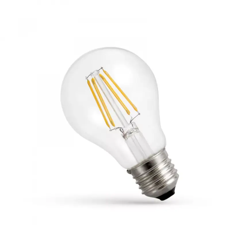 Kedvezmény E27 LED-fényforrás, 8,5 W, filament, szabályozható, Meleg fehér WW 2700K 1100lm, WOJ14645 SpectrumLED