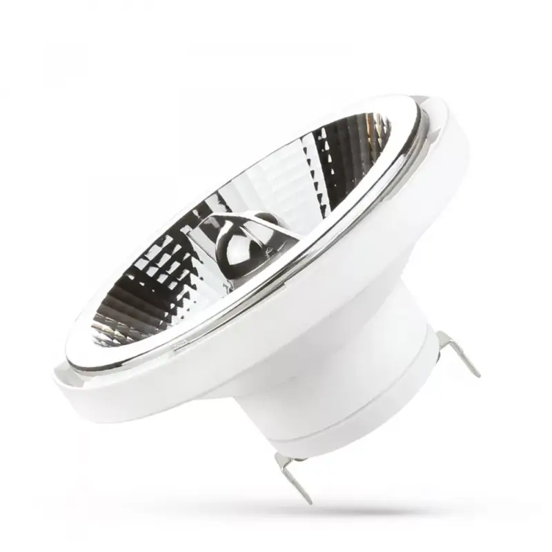 Biztonságos fizetés AR111 G53 LED-fényforrás, 12 V, 14 W, Hideg fehér, fehér, 5 év garancia CW 6000K 970lm, WOJ14558_14W SpectrumLED