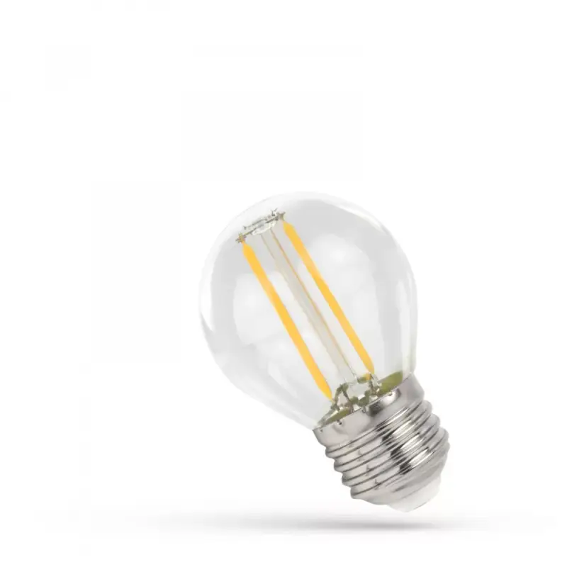 Utolsó esély E27 LED-fényforrás, 1 W, filament, Természetes fehér NW K lm, WOJ14582 SpectrumLED