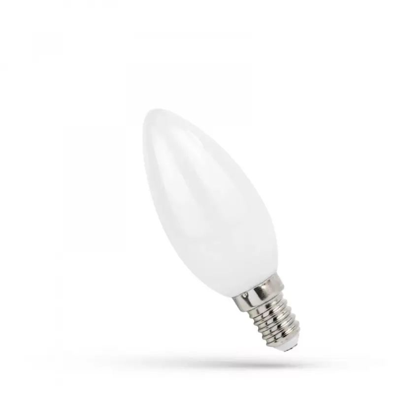E14 LED-fényforrás, 1 W, filament, Meleg fehér WW 2700K 100lm, WOJ14577 SpectrumLED Szuper akció