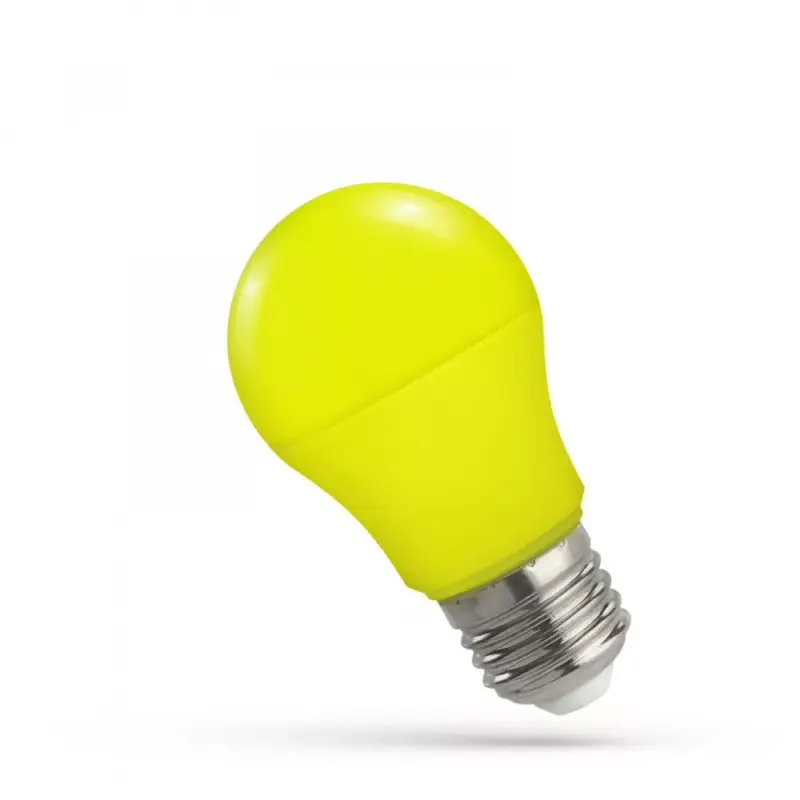 E27 LED-fényforrás, 4,9 W, SárgaK lm, WOJ14608 SpectrumLED Csak ma