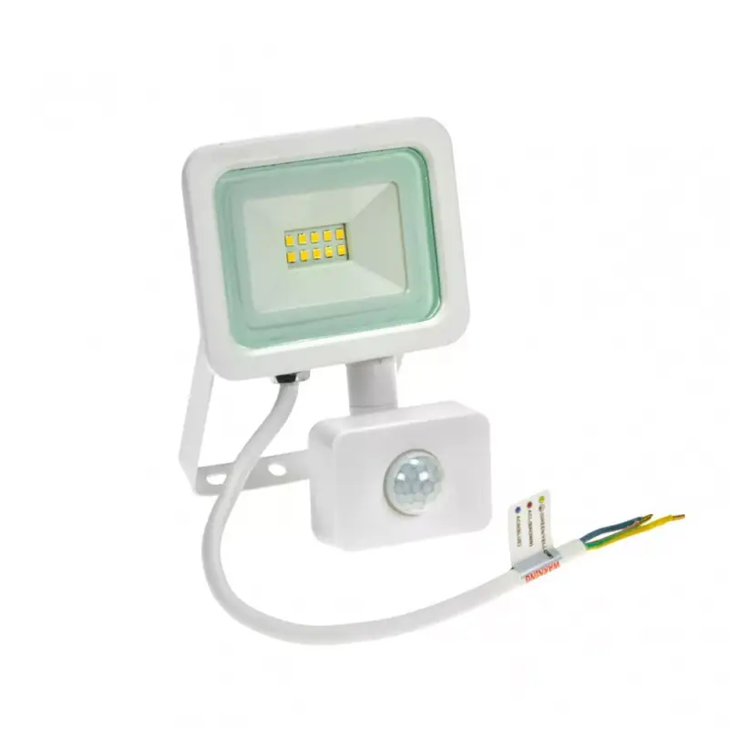NOCTIS LUX 2 mozgásérzékelős LED-reflektor, 120°, IP44, 10 W, Természetes fehér, fehér SLI029041NW_CZUJNIK SpectrumLED Gyors szállítás