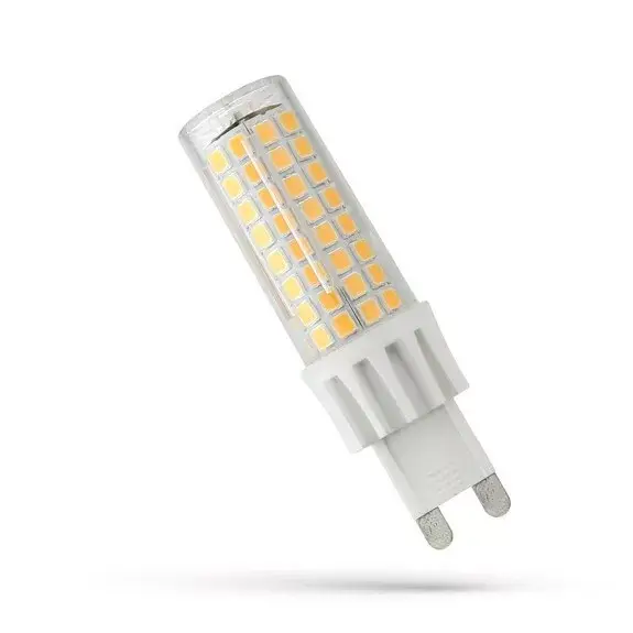 G9 LED-fényforrás 220-240 V AC, 7 W, Meleg fehér WW 3000K 770lm, WOJ14163 SpectrumLED Azonnali szállítás