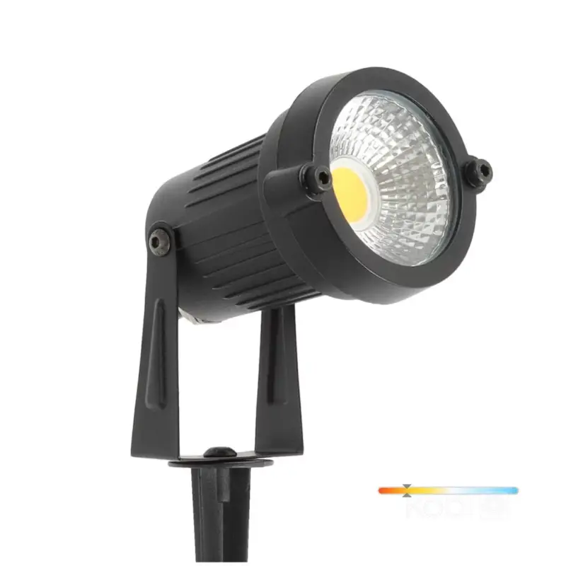 Szuper akció Garden lamp LED BLAKE 5W 3000K IP65 black Kobi KOBI-004479 KOBI