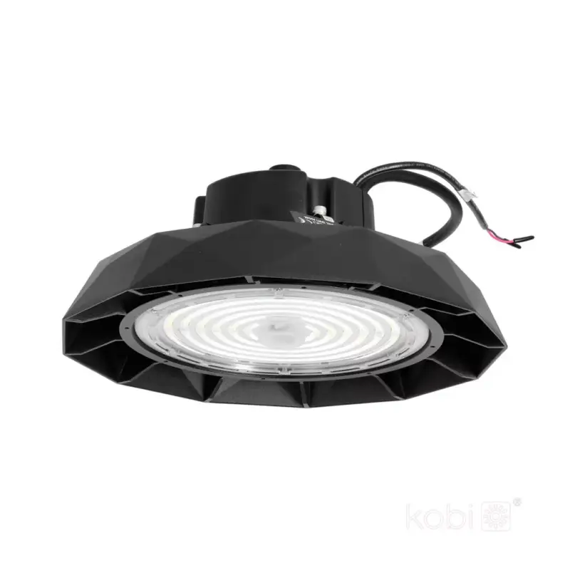 ANICA Csarnokvilágító, 90°, IP65, IK09, 100 W, Természetes fehér, fekete, 7 év garancia KOBI-004250 KOBI Csak ma