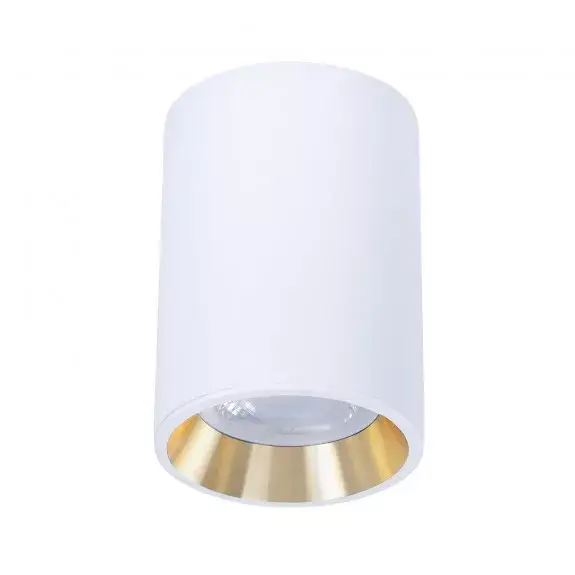 CHLOE MINI IP20 kerek, ház fehér, gyűrű arany, perem fehér SLIP005015 SpectrumLED Vásárlói kedvenc