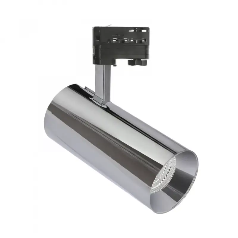 MDR BRANTA METALICA háromfázisú sínes lámpa, 27W, 24°, CRI 90, ezüst WOJP05673 SpectrumLED Akció