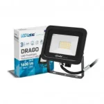 Biztonságos fizetés DRAGO LED-reflektor, 90°, IP65, 20 W, Természetes fehér, fekete LAB-17-0000-08 LED Labs
