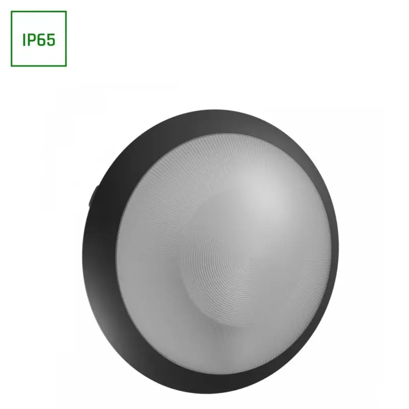 NYMPHEA OMNI BLACK SENSE E27 230V IP65 IK08 FI300X90MM BLACK ROUND SENSOR MODULE SLIP031054 SpectrumLED Szezonális akció