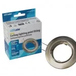 Ceiling lighting point fitting OPRA cast round adjustable satin LAB-20-1410-04 LED Labs Különleges ajánlat